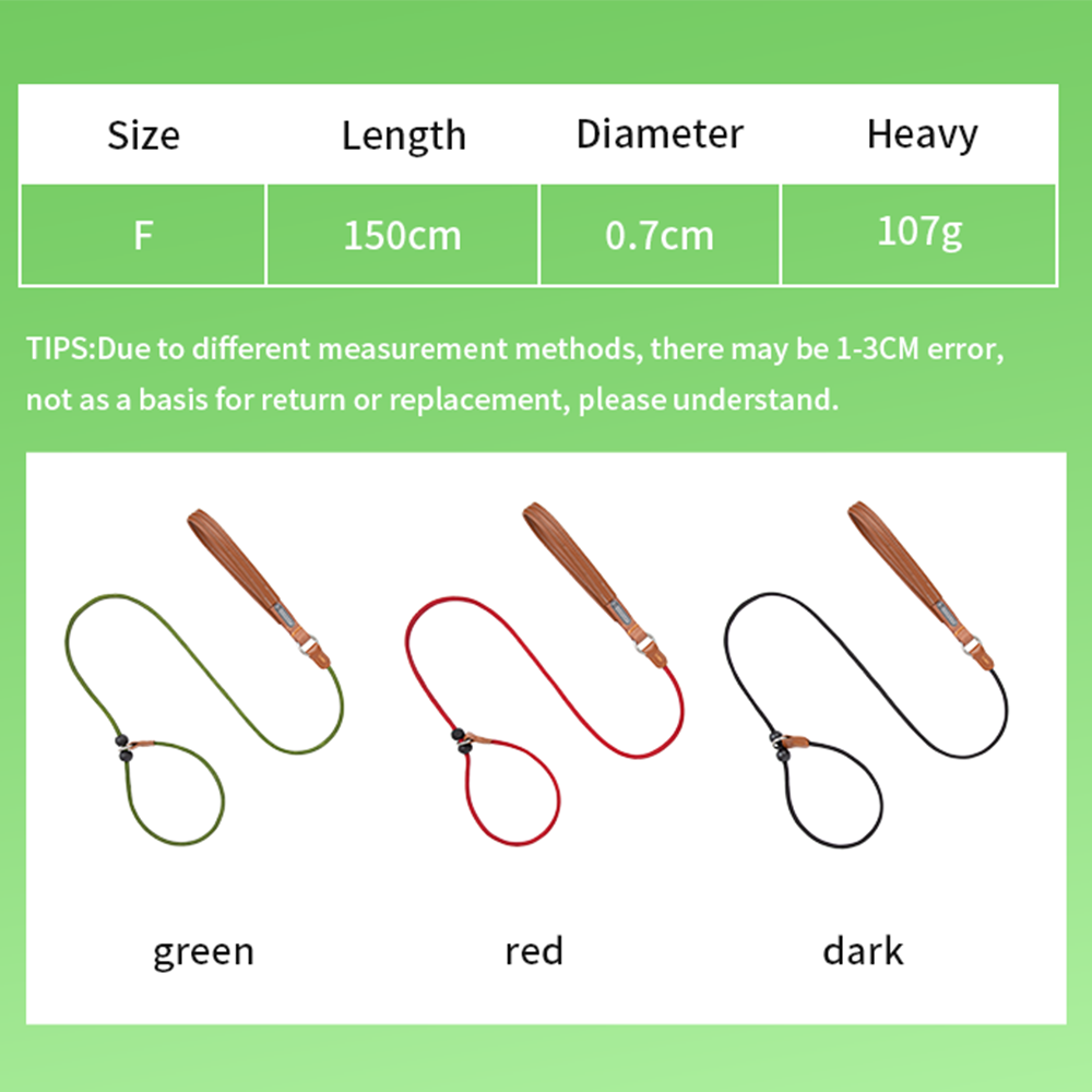 HiDREAM Dog Explosion-proof Impact Nylon Leash P Chain