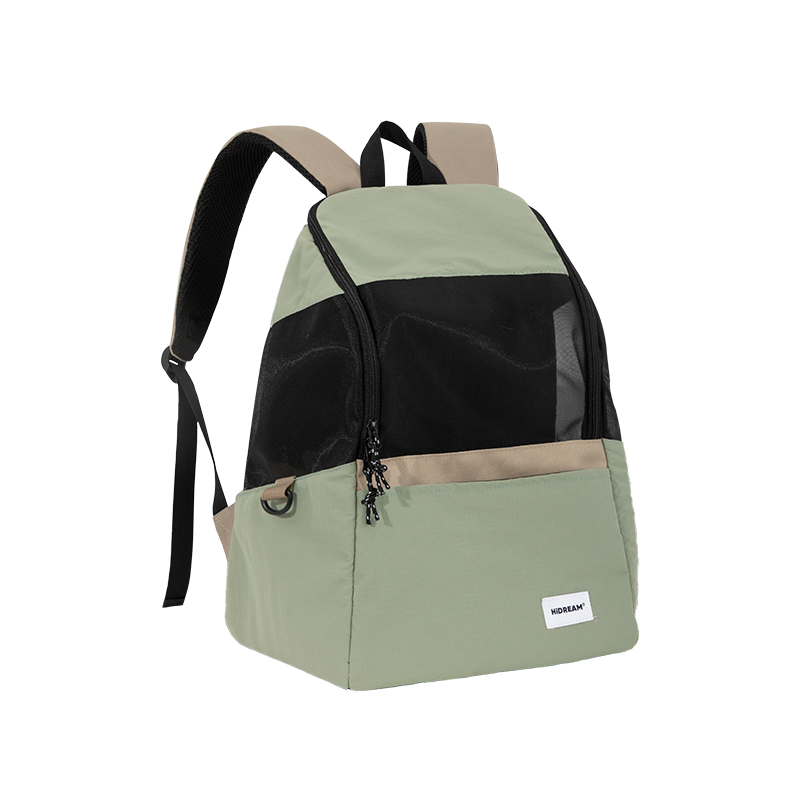 HiDREAM Small Dog Breathable Canvas Lightweight Backpack