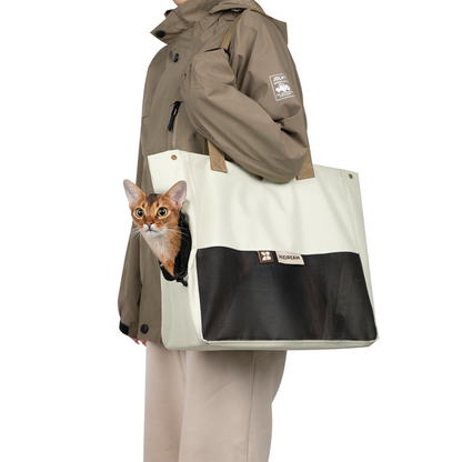 HiDREAM Cat Carrier Bag One Shoulder Canvas Transport Bag