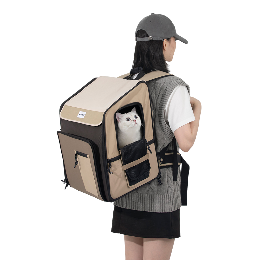 HiDREAM Pet Front and Rear Tent Backpack