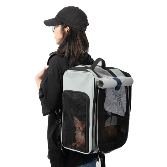 HiDREAM Cat Dog Backpack Portable Breathable Carrier Bag Zipper Tent