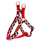 HiDREAM Dog Adjustable Double Head Nylon Leash Harness Set