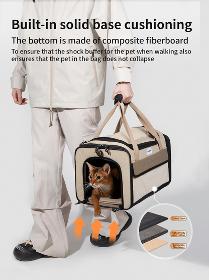 HiDREAM Cat Carrier Bag Airline Approved Transport For Outgoing