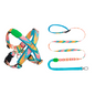 HiDREAM Dog X Type Adjustable Comfortable Safety Harnesses Set