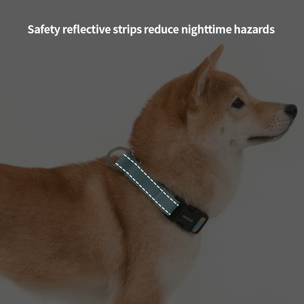 HiDREAM Dog Anti Pull Adjustable Half P Collar