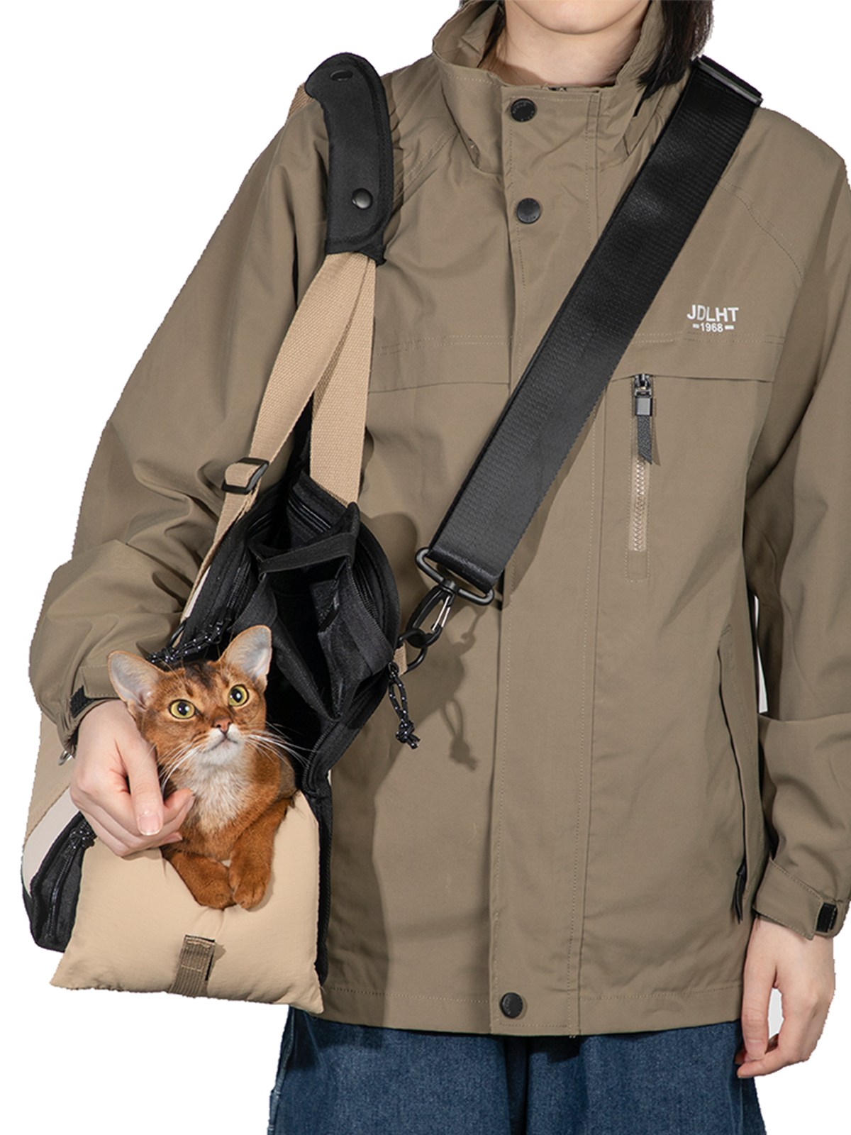 HiDREAM Soft Cat Dog Carrier Bag Outgoing Travel