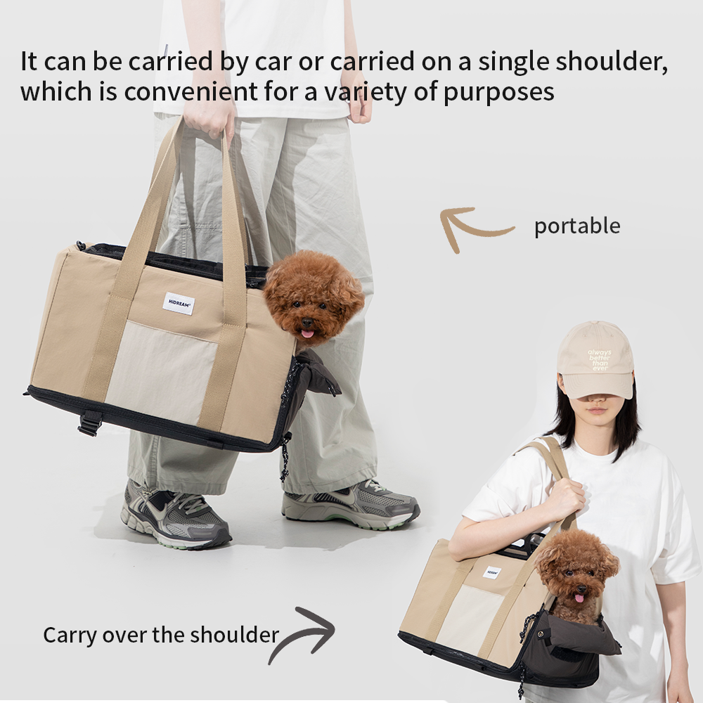 HiDREAM Pet Armrest Car Bag