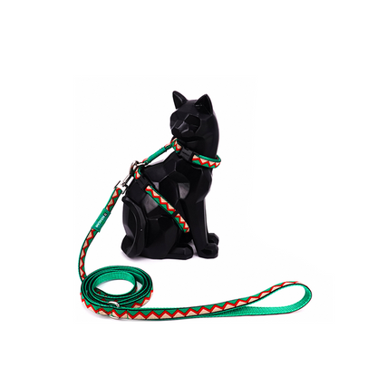 HiDREAM Cat Suspenders Adjustable Harnesses Set