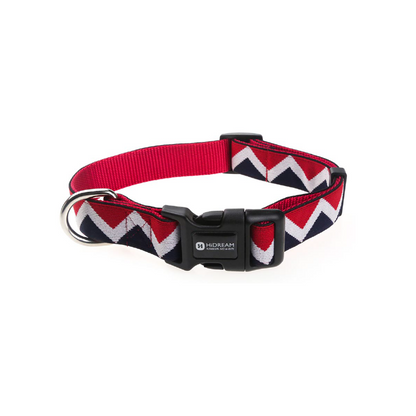 HiDREAM Dog Anti-Pull Adjustable Soft Nylon Jacquard Collar