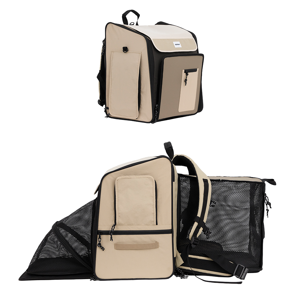 HiDREAM Pet Front and Rear Tent Backpack